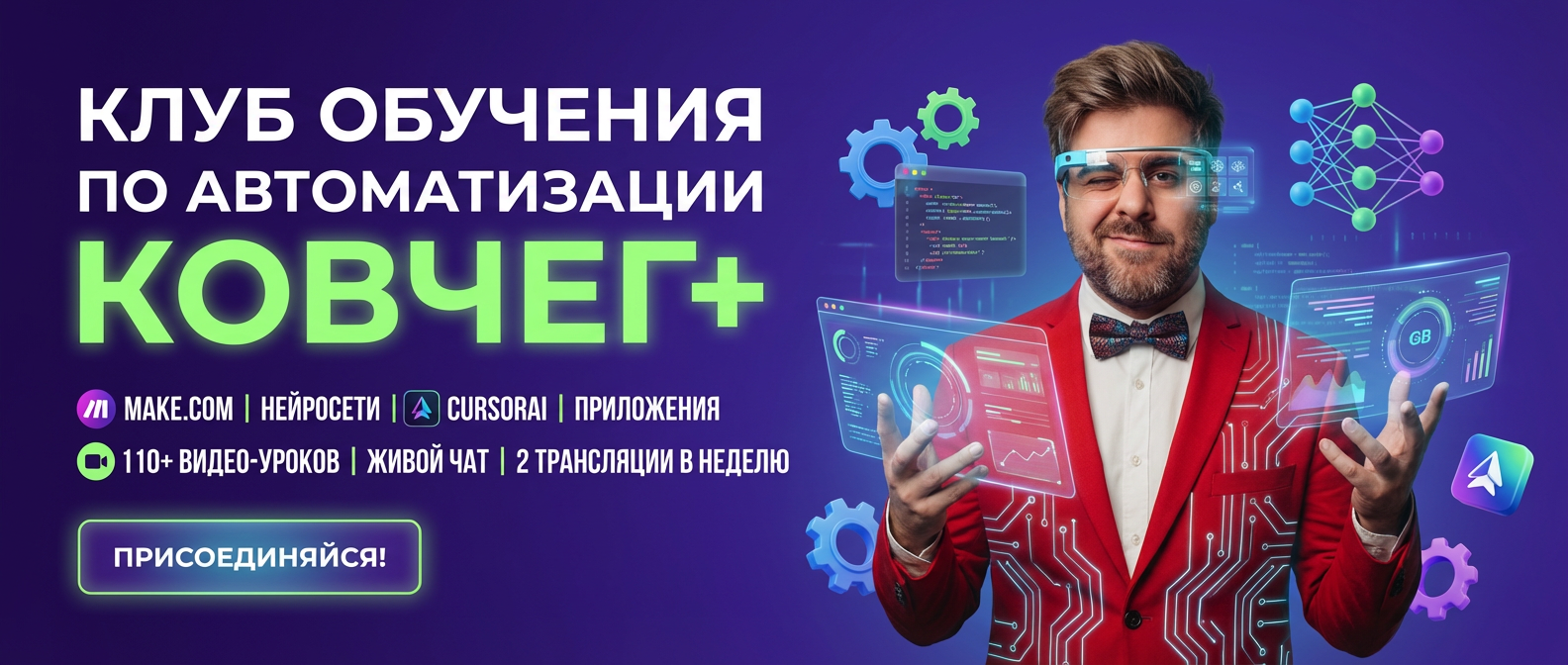 Обучение по Автоматизации и Make.com