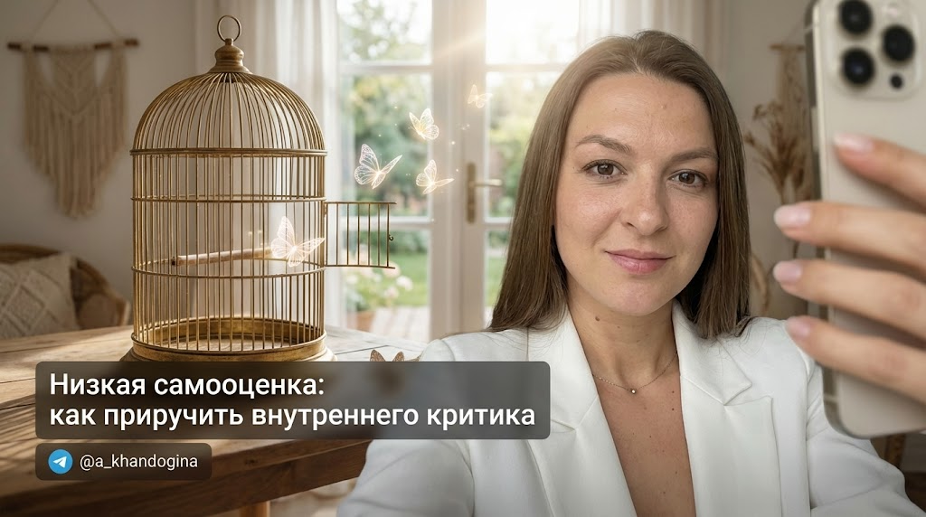 Низкая самооценка: как приручить внутреннего критика